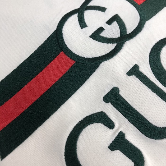 2024 G*u*i new style web embroidered logo short-sleeved t-shirt