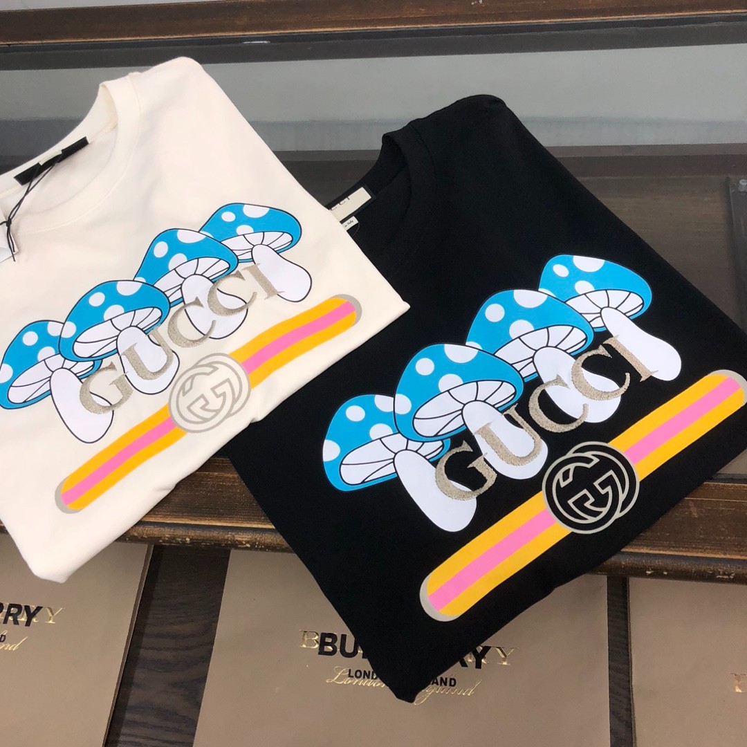 2024 G*u*i early spring new versatile short-sleeved t-shirt