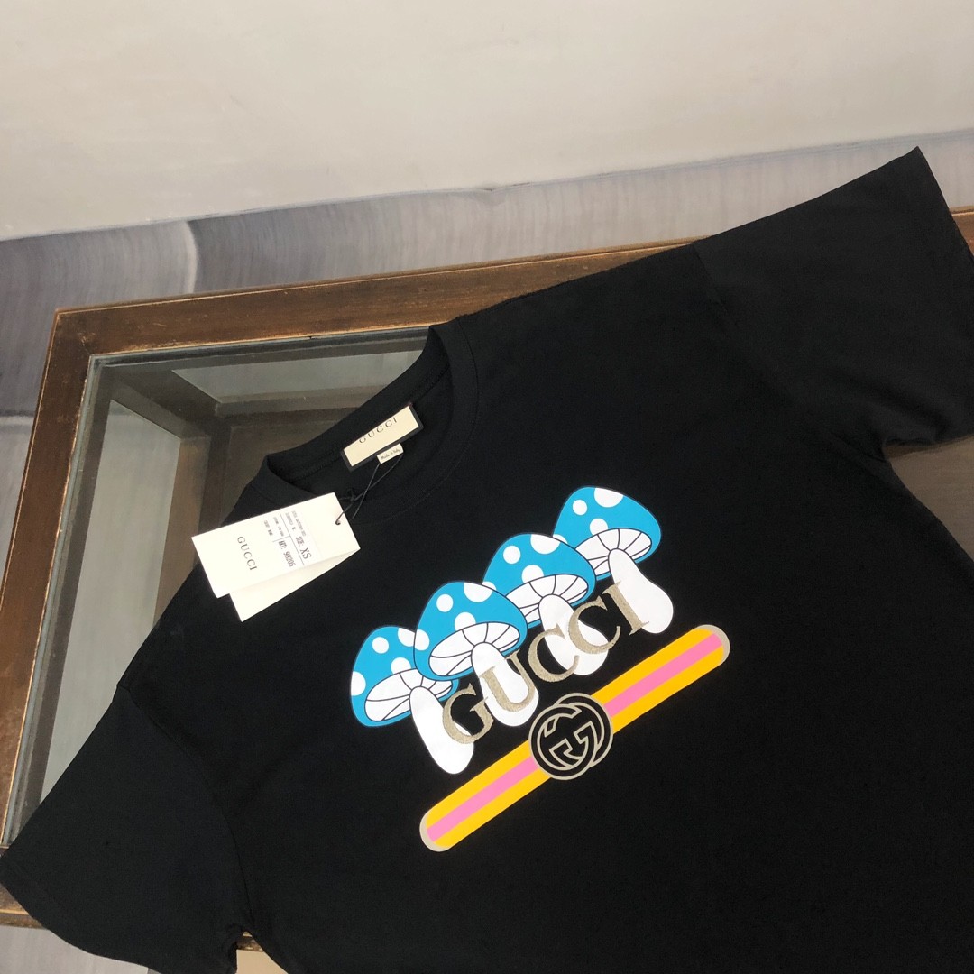 2024 G*u*i early spring new versatile short-sleeved t-shirt