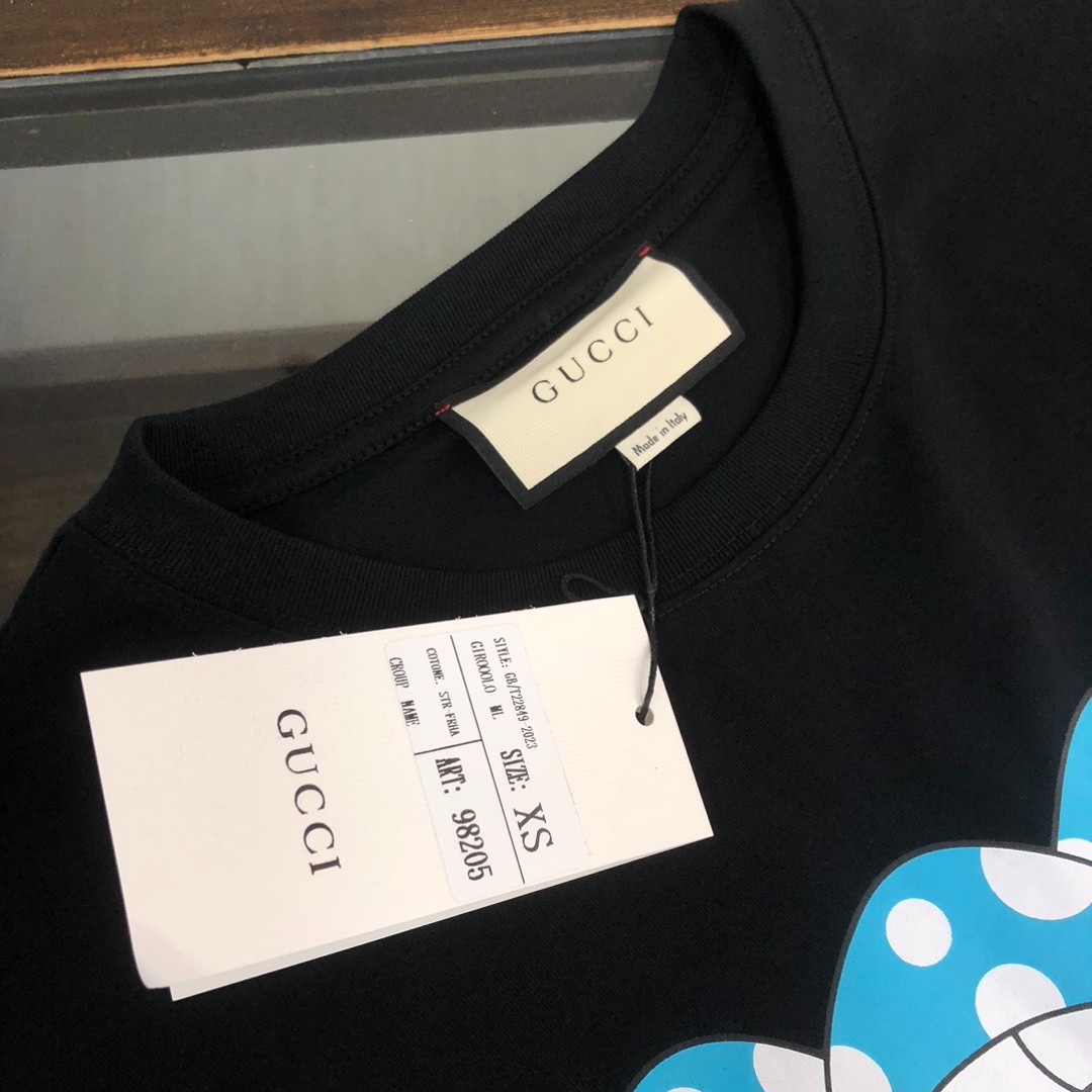 2024 G*u*i early spring new versatile short-sleeved t-shirt