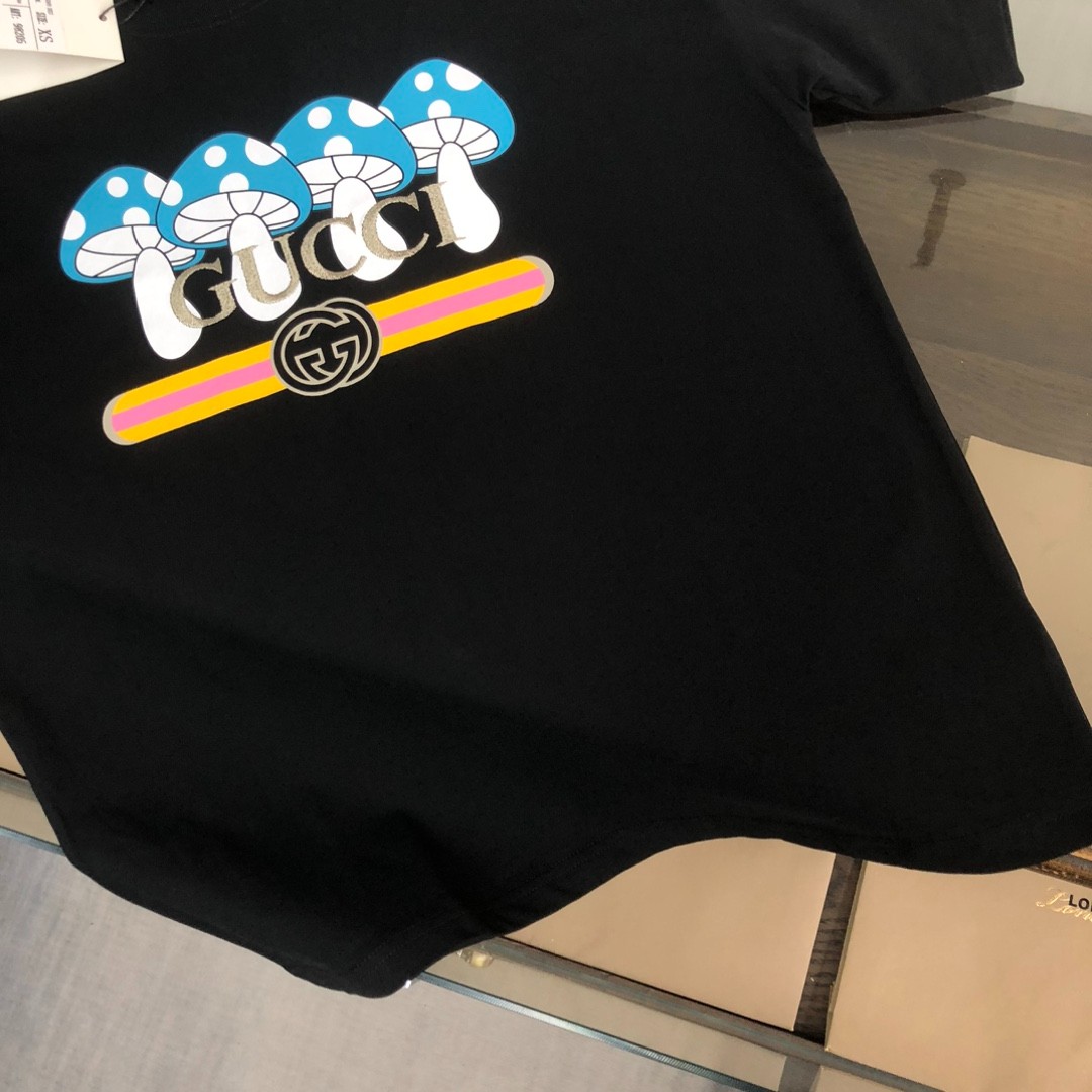 2024 G*u*i early spring new versatile short-sleeved t-shirt