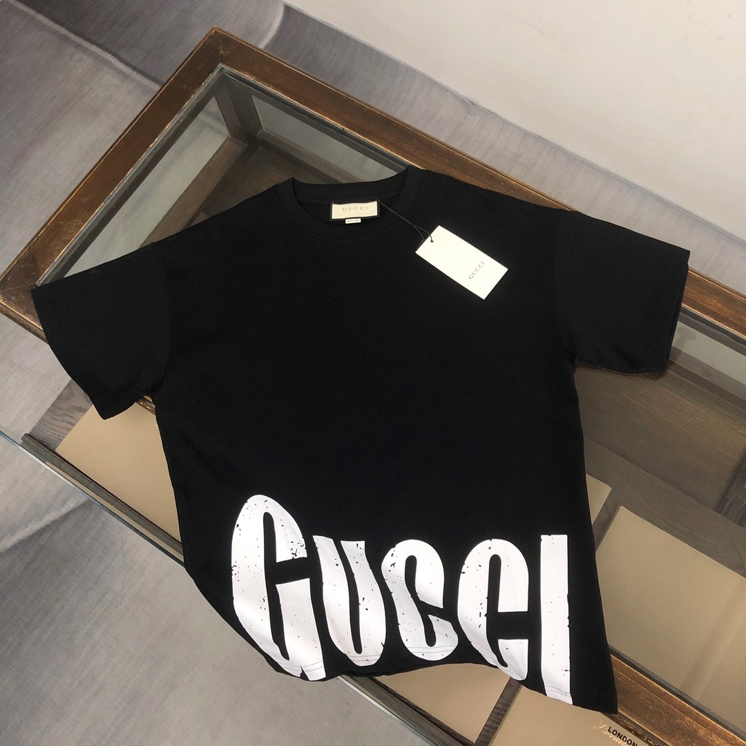 2024 G*u*i early spring new versatile short-sleeved t-shirt