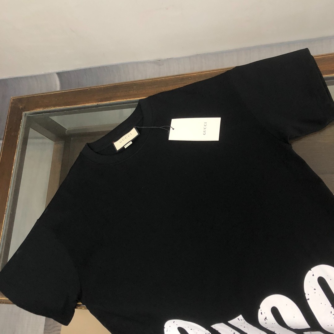 2024 G*u*i early spring new versatile short-sleeved t-shirt