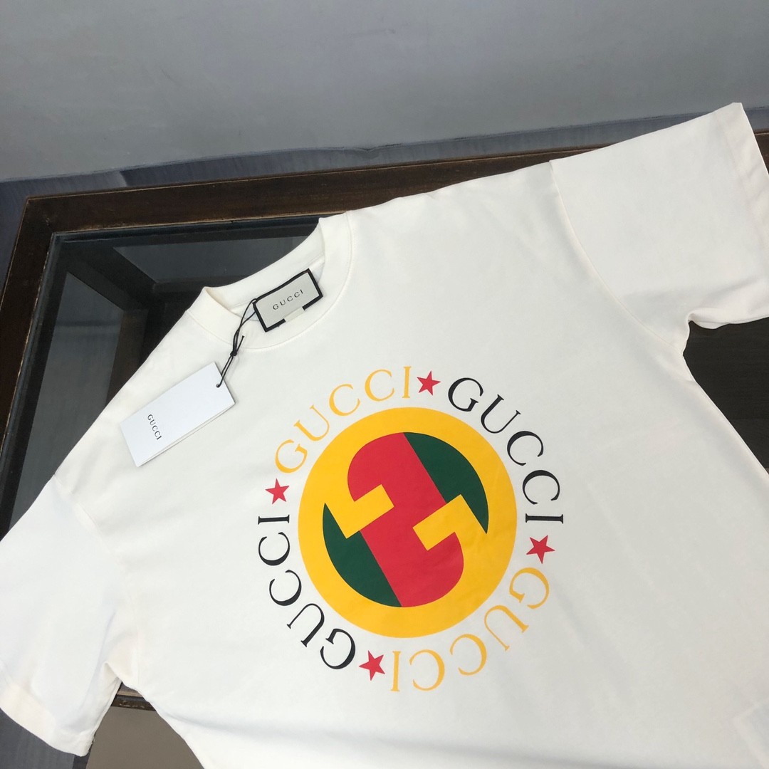 2024 G*u*i early spring new versatile short-sleeved t-shirt