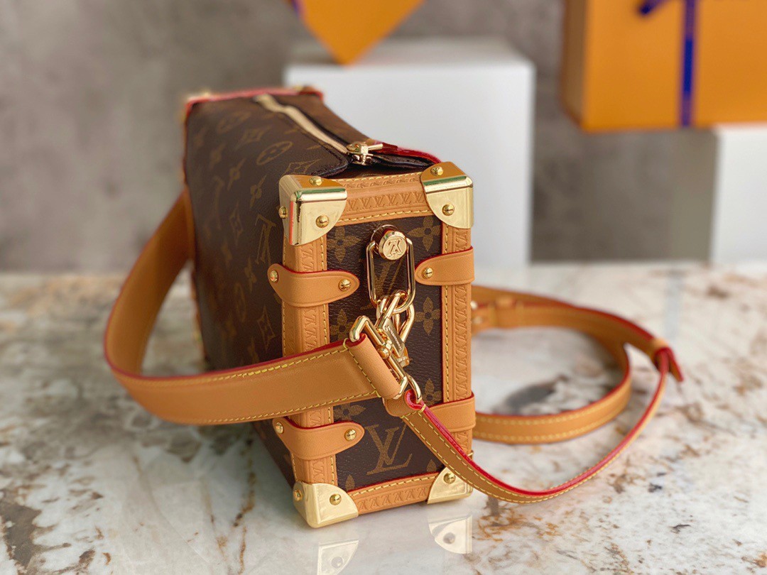 LV Side Trunk Bag In Monogram Canvas M46358