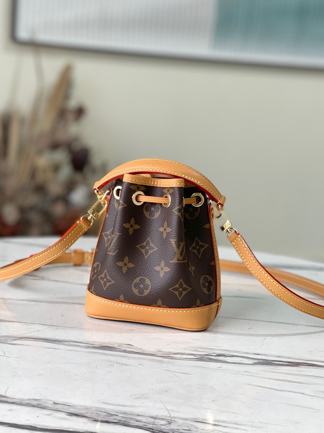 LV Nano Noe Bag In Monogram Canvas M81266