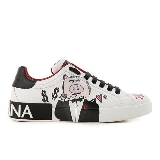 DOLCE & GABBANA Sneakers In White