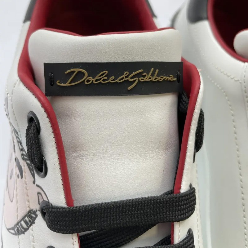 DOLCE & GABBANA Sneakers In White