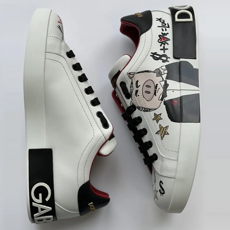 DOLCE & GABBANA Sneakers In White