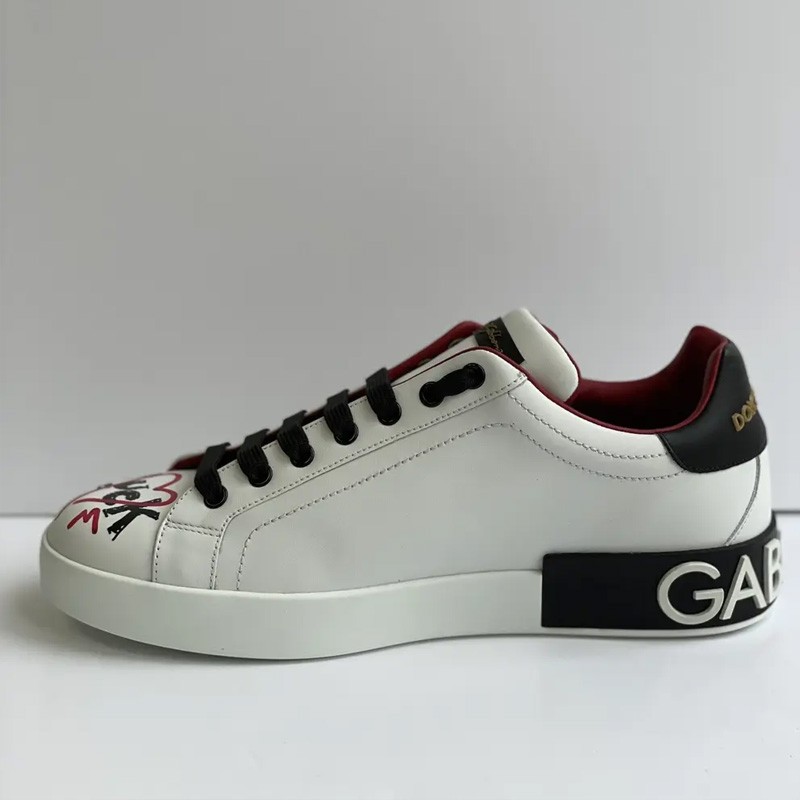 DOLCE & GABBANA Sneakers In White