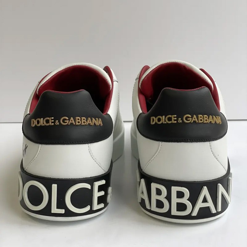 DOLCE & GABBANA Sneakers In White