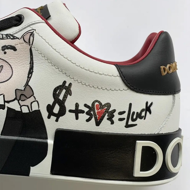DOLCE & GABBANA Sneakers In White