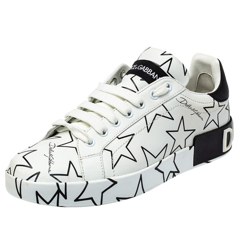 Dolce & Gabbana stars leather sneaker