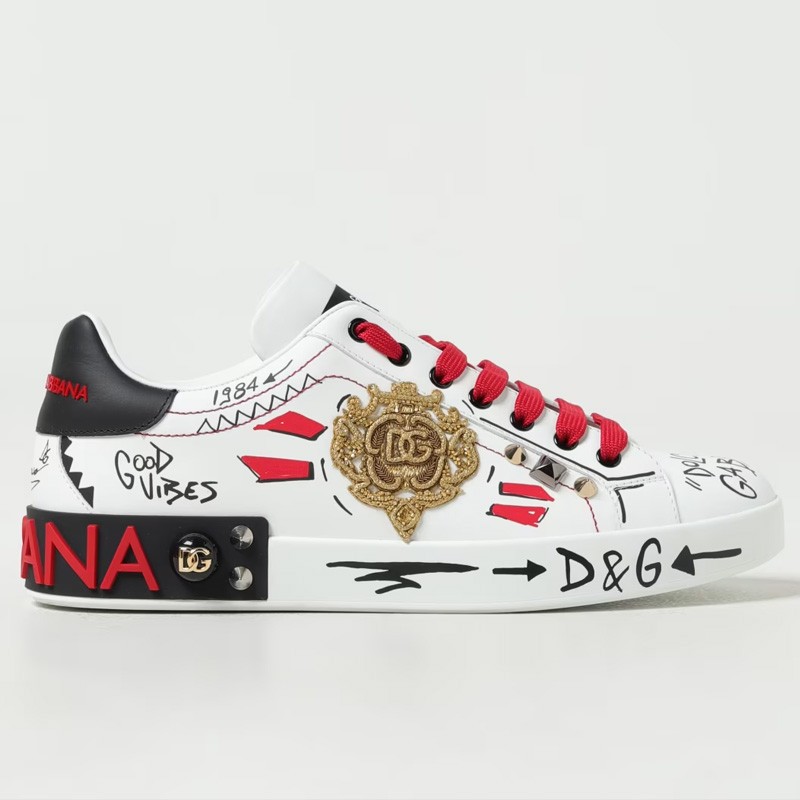 Dolce & Gabbana Portofino Embroidery And Studs