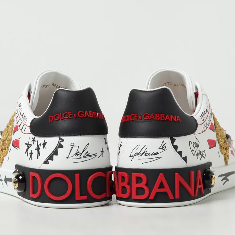 Dolce & Gabbana Portofino Embroidery And Studs