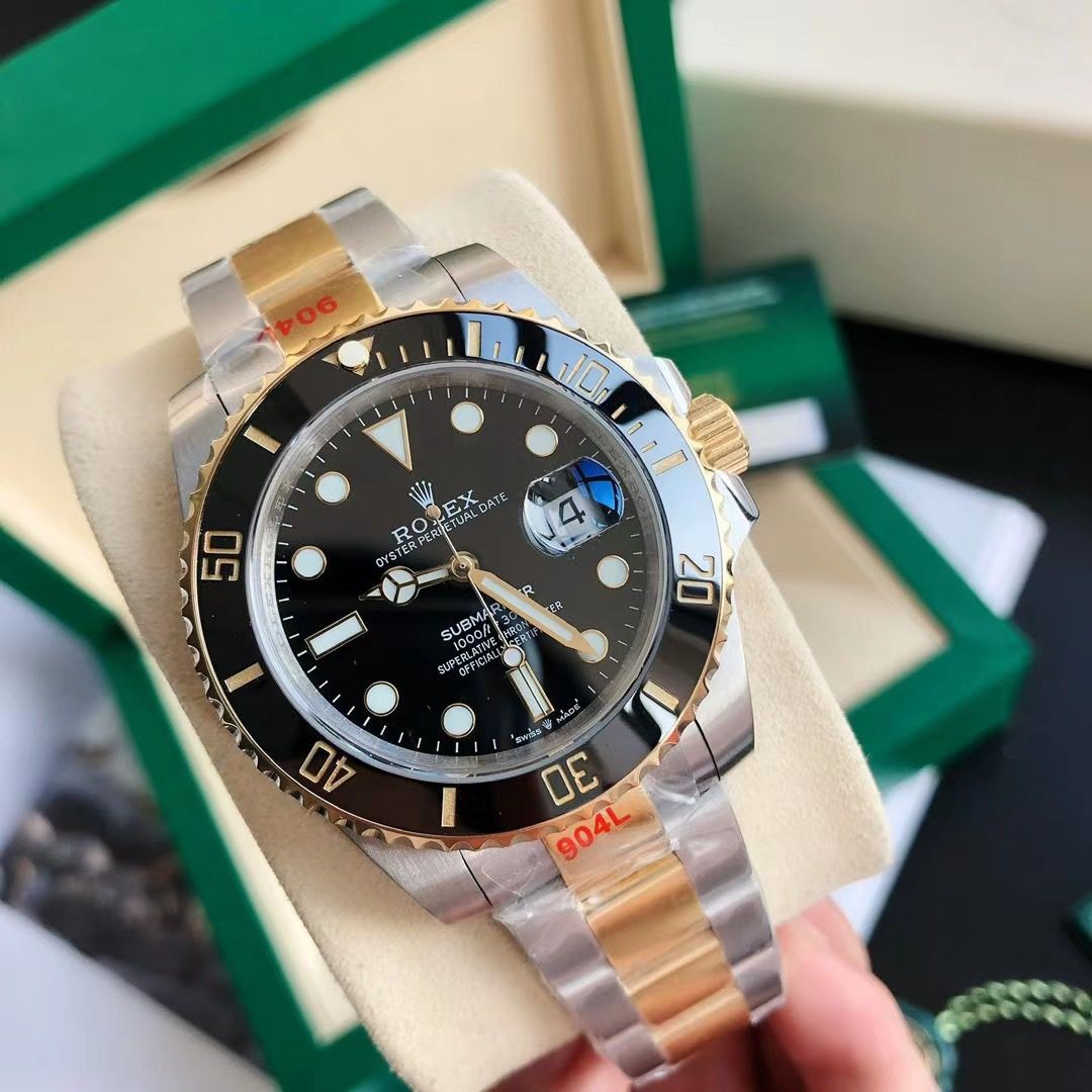Rolex Watches Paired with Rolex's brand new blue yarn 3235 movement