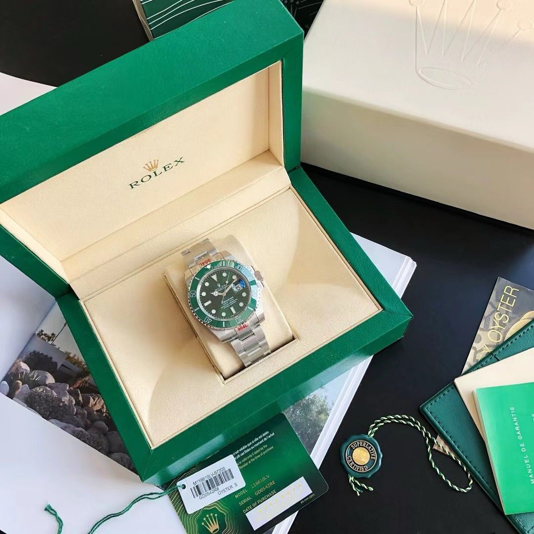 Rolex Watches Steel Paired with brand new blue yarn 3235 movement