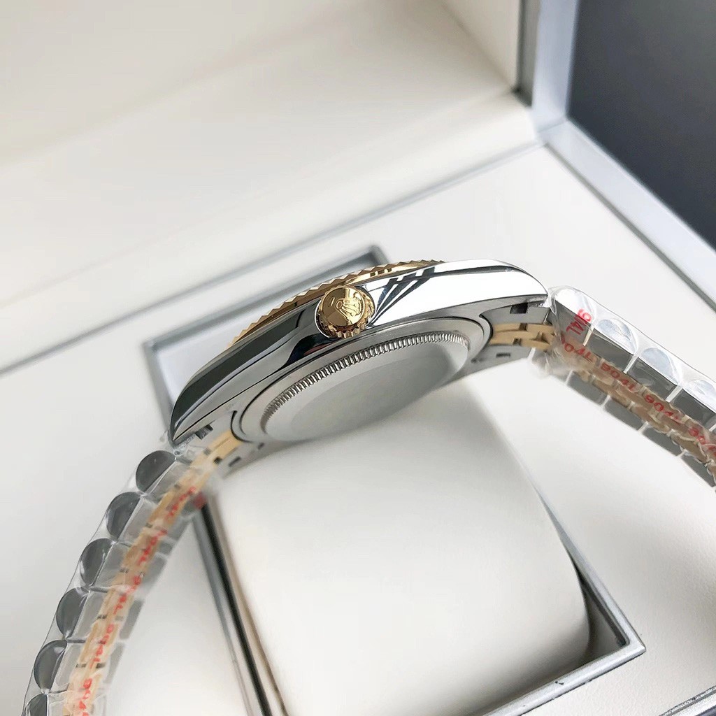 Rolex Gold & Steel Champagne Dial Watch