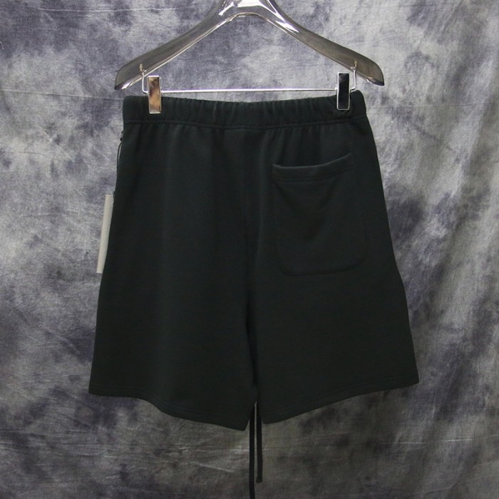 FEAR OF GOD FOG Essentials Fleece Shorts Weathered Black