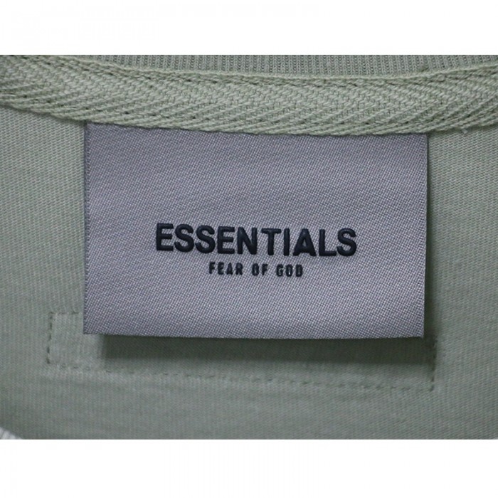 FEAR OF GOD FOG Essentials T shirt Moss