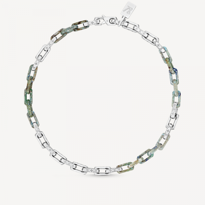 l**is V*t*n monogram chain necklace m00732