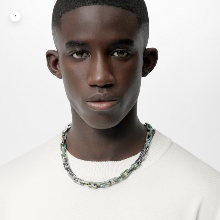 l**is V*t*n monogram chain necklace m00732