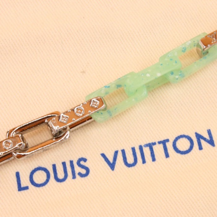 l**is V*t*n monogram chain bracelet m00733