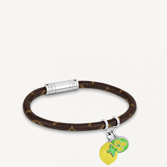 l**is V*t*n hang it lv fruits leather bracelet m0847e