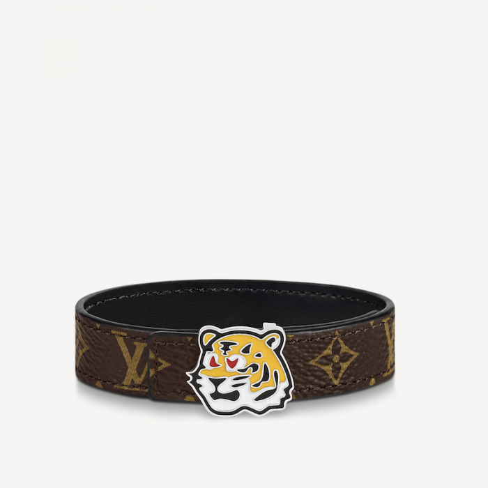 l**is V*t*n lv tiger 14mm reversible bracelet m8042d