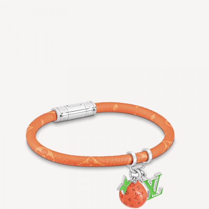 l**is V*t*n hang it lv fruits leather bracelet m8046e