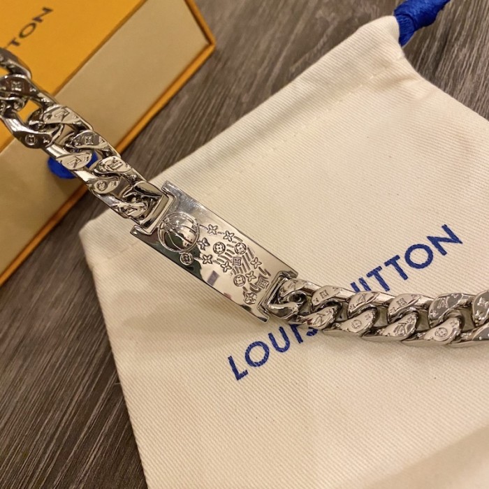 LV x NBA Bracelet MP2859 Silver