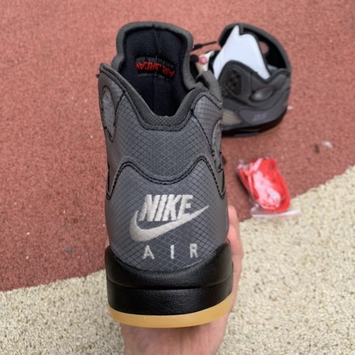 Air Jordan 5 x Off White Black