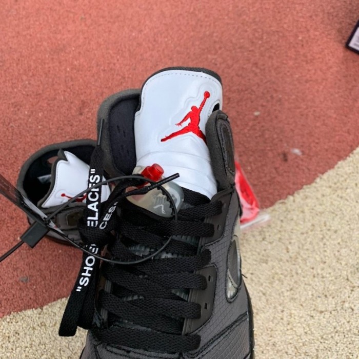 Air Jordan 5 x Off White Black