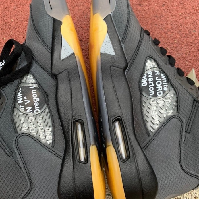 Air Jordan 5 x Off White Black
