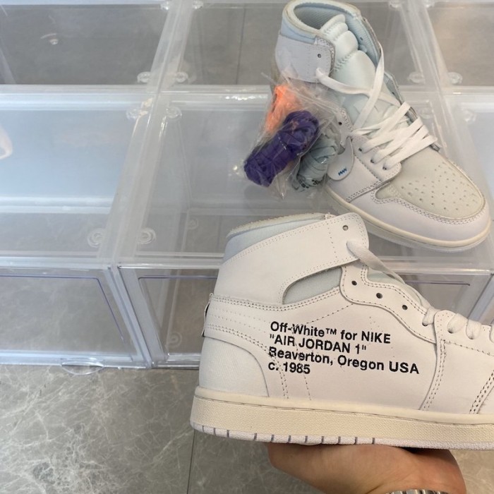 Of White x Air Jordan 1 Retro High White