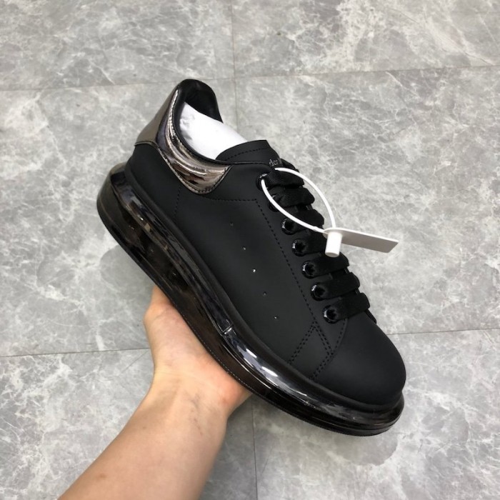 Alexander Mcqueen Oversized Sneaker Mirror Metallic Silver