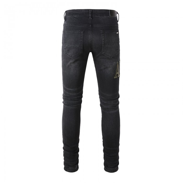 Amiri Core Applique Jean Aged Black
