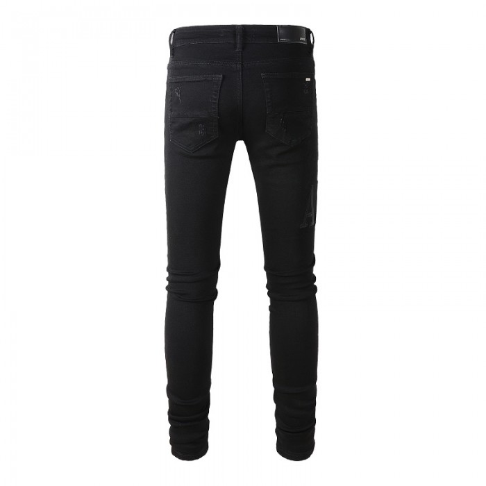 Amiri Core Applique Jean Clay Black