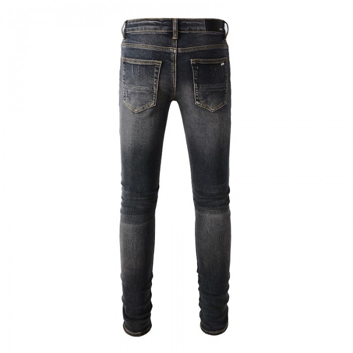 Amiri MX1 Jean Black / Yellow