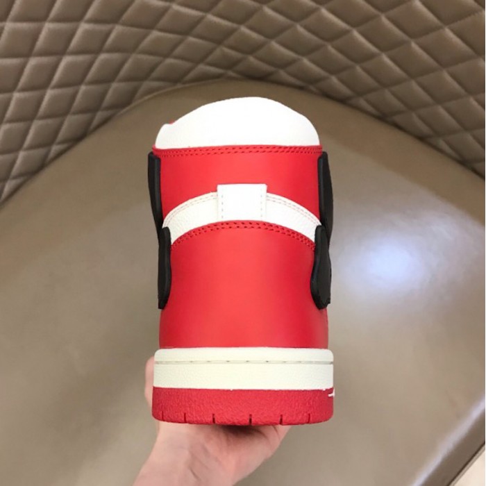 Amiri Skel Top Hi Sneaker Red