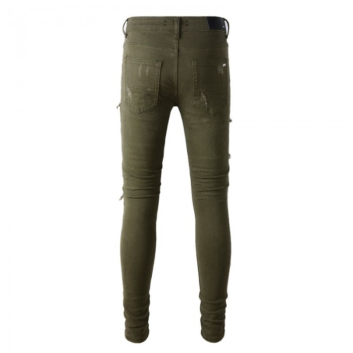 Amiri Tie Dye Bandana Thrasher Jean Aged Green