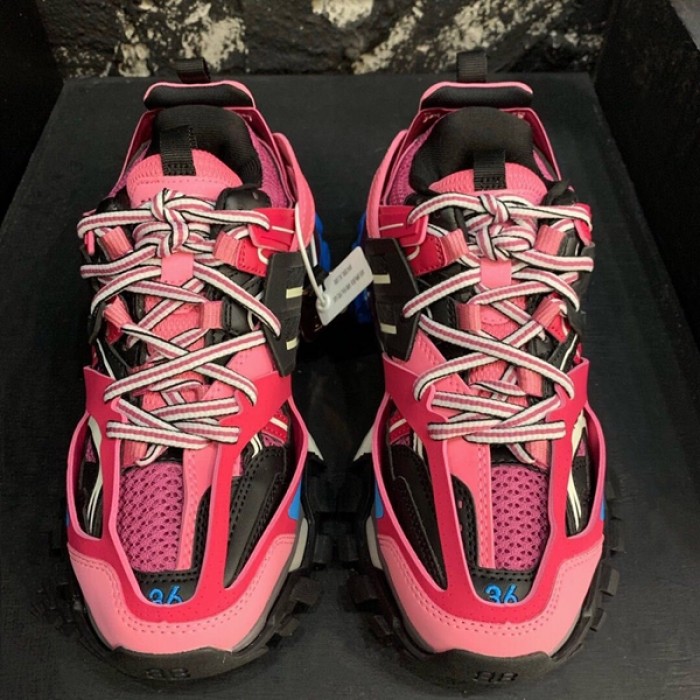 Ba*len*cia*ga track 3.0 sneakers pink blue