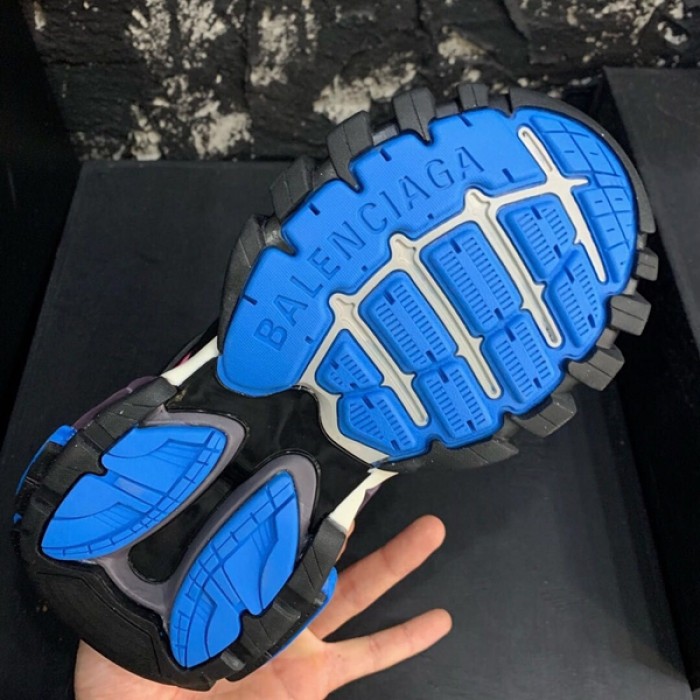 Ba*len*cia*ga track 3.0 sneakers pink blue