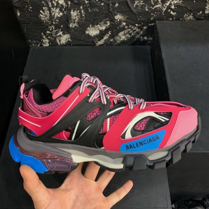 Ba*len*cia*ga track 3.0 sneakers pink blue