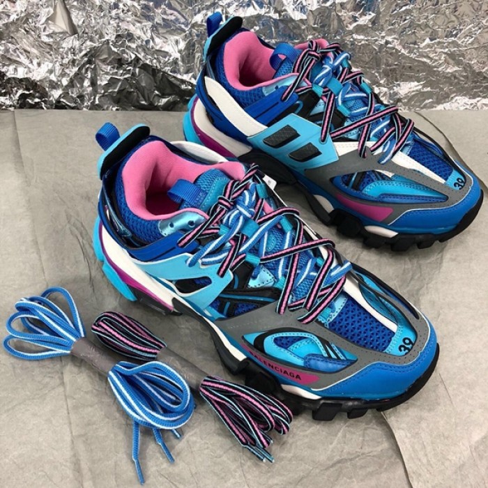 Ba*len*cia*ga track 3.0 sneakers runners blue