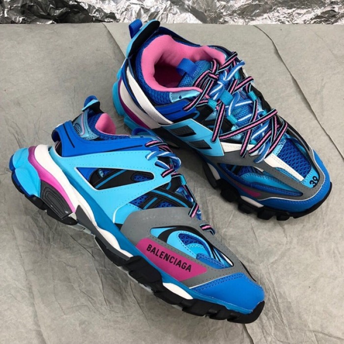 Ba*len*cia*ga track 3.0 sneakers runners blue