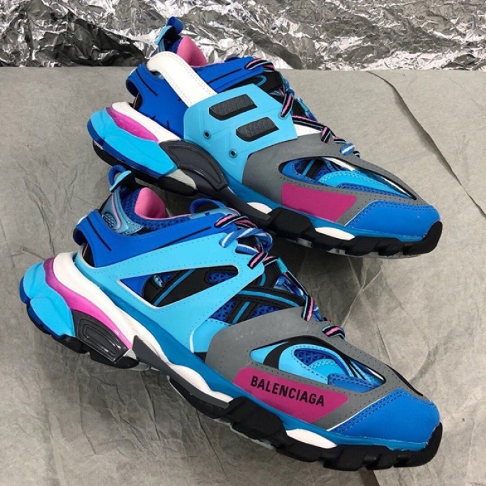 Ba*len*cia*ga track 3.0 sneakers runners blue
