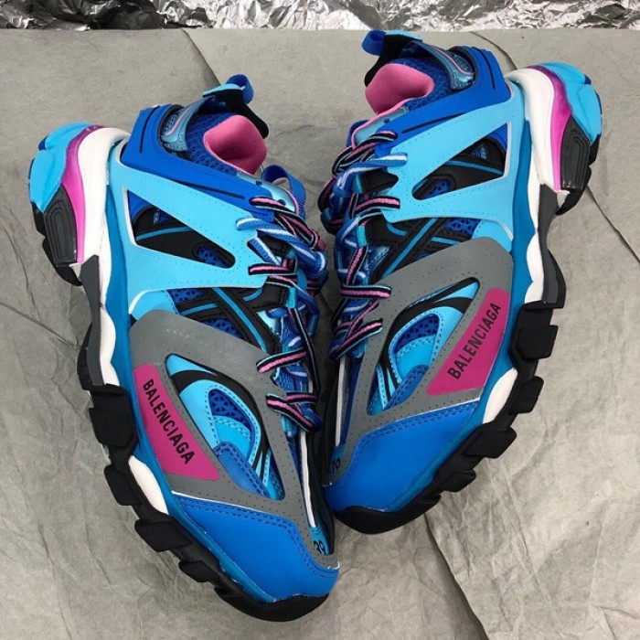 Ba*len*cia*ga track 3.0 sneakers runners blue