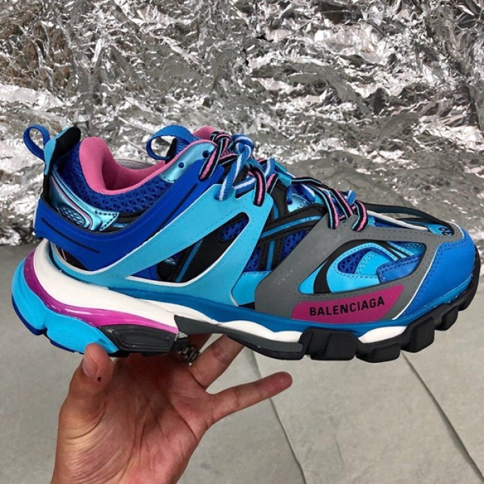 Ba*len*cia*ga track 3.0 sneakers runners blue