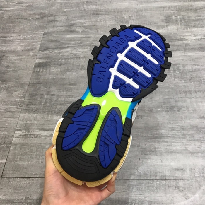 Ba*len*cia*ga track 3.0 sneakers black green